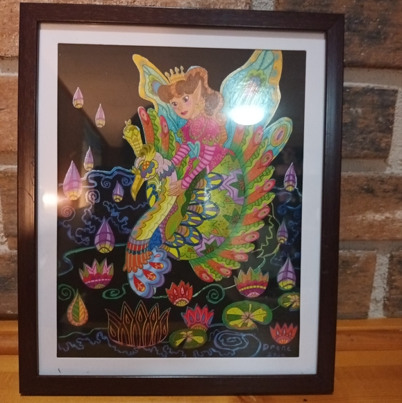 6/$15 Fairies in Garden art print - Picture 15 of 15
